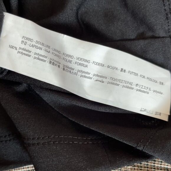 Zara Dress Sheath Plaid Academia - Picture 8 of 9